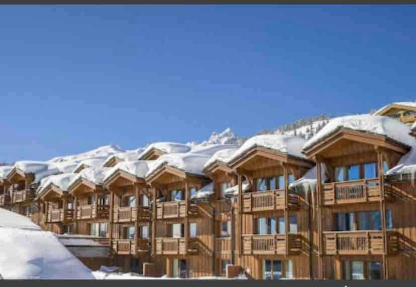 Luxury Suite 70M2 Balcon Courchevel1850 Parking Exterior foto