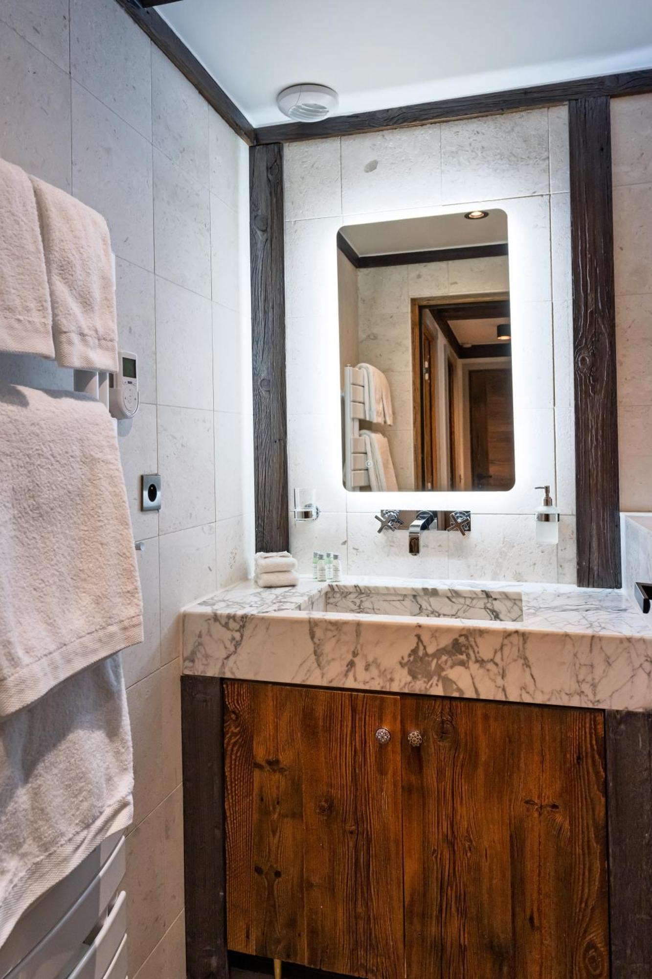 Luxury Suite 70M2 Balcon Courchevel1850 Parking Exterior foto