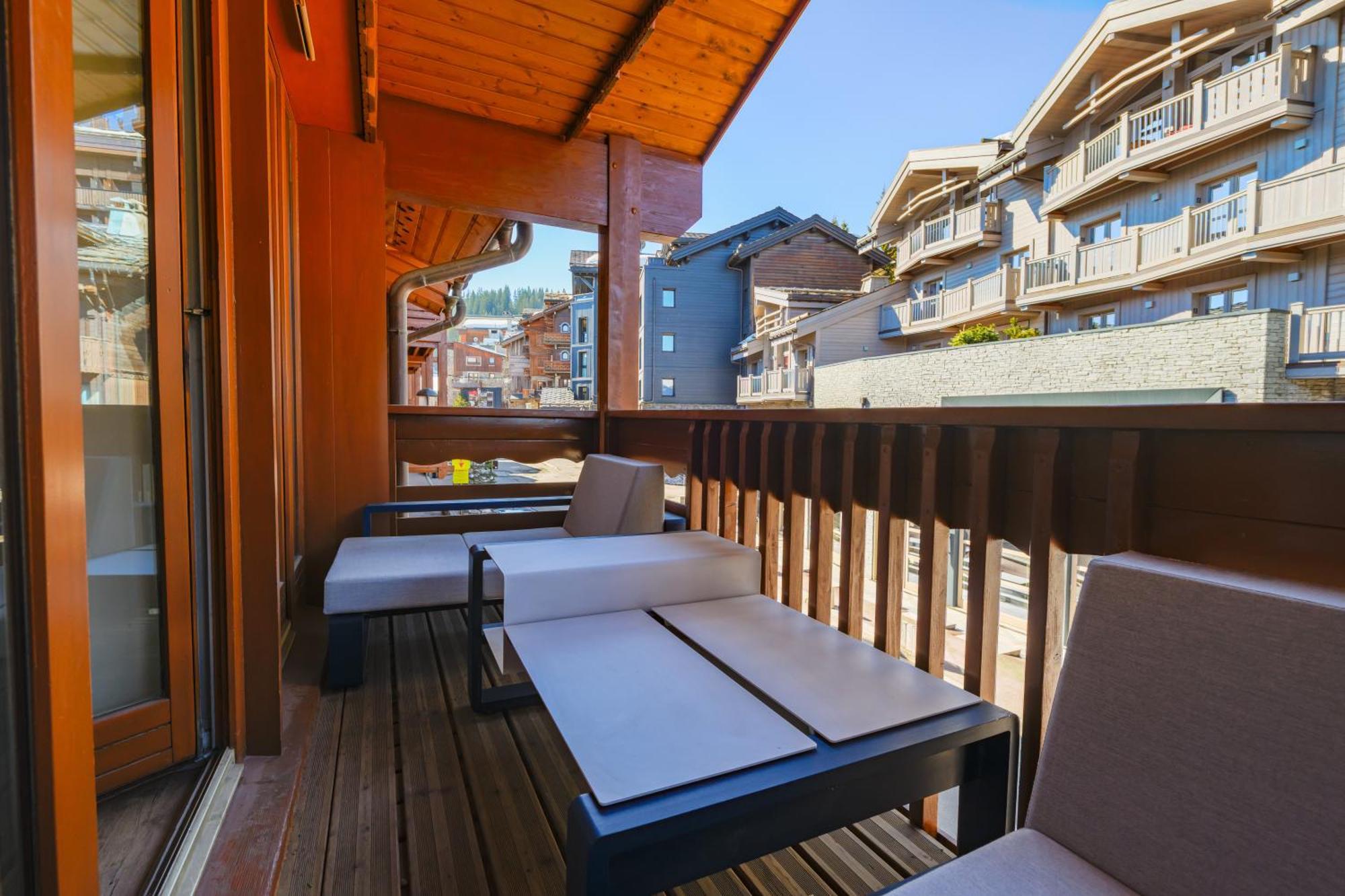 Luxury Suite 70M2 Balcon Courchevel1850 Parking Exterior foto