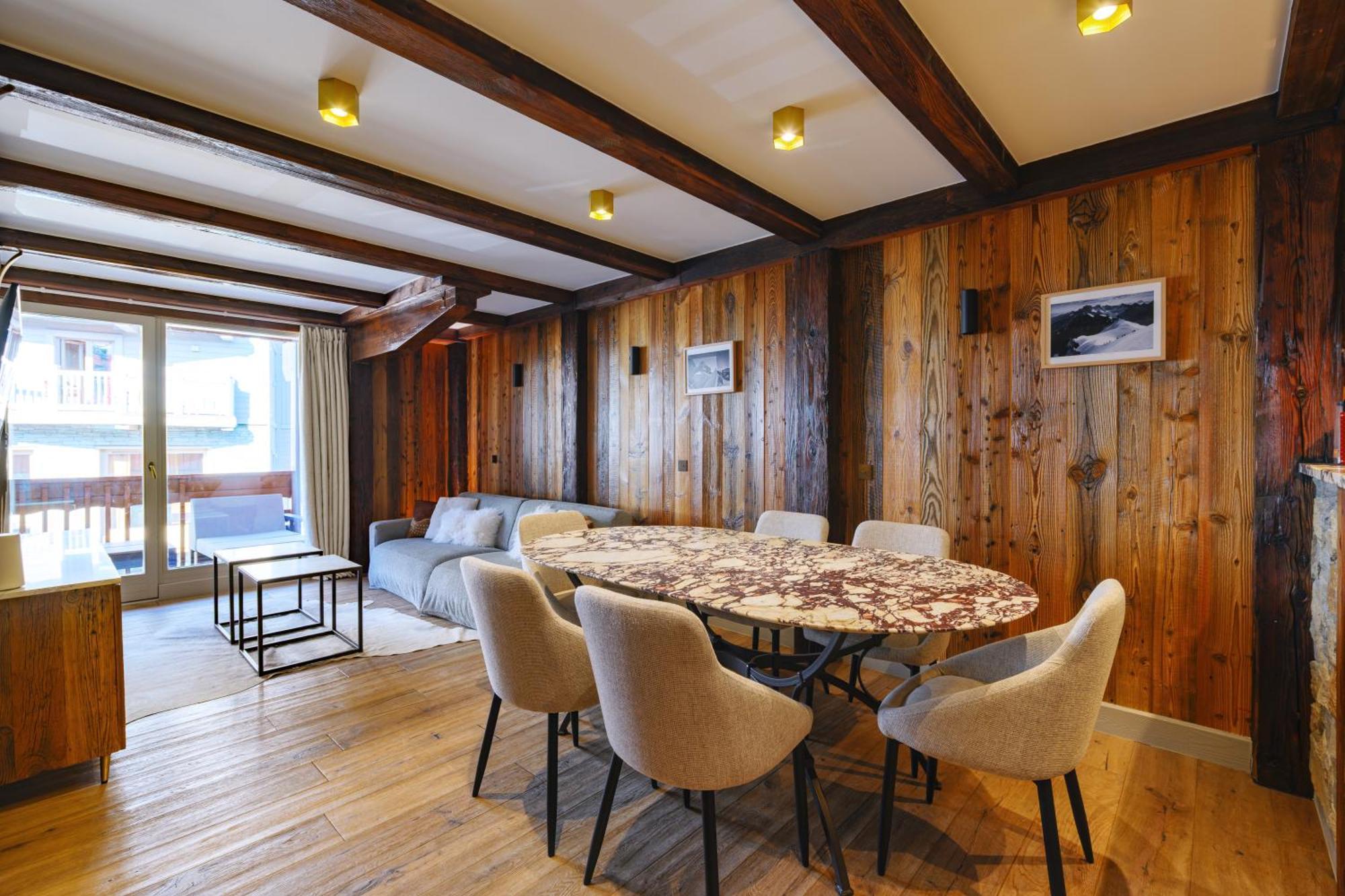 Luxury Suite 70M2 Balcon Courchevel1850 Parking Exterior foto